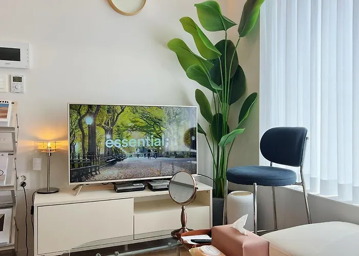 Premium Samsung 5 Min To Subway & Coex Freeparking Brandnew Elevator Appartement *