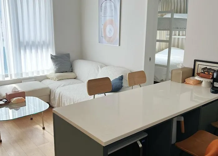 Appartement Premium Samsung 5 Min To Subway & Coex Freeparking Brandnew Elevator Séoul